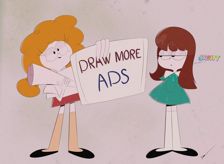 DRAW MORE ADS ● GROOVY b
