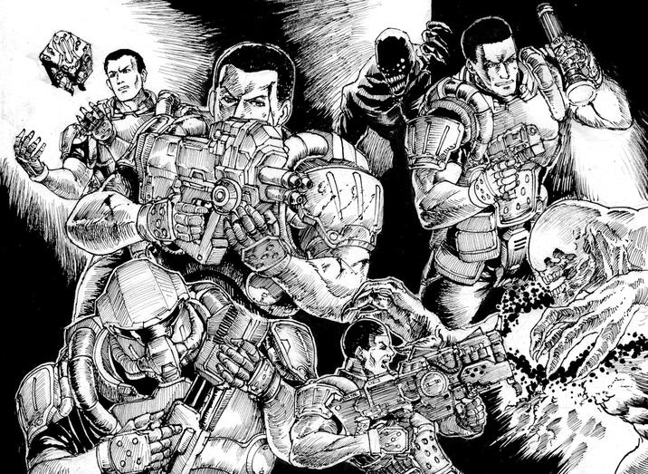Doom 3 Marine study | Doom | Know Your Meme