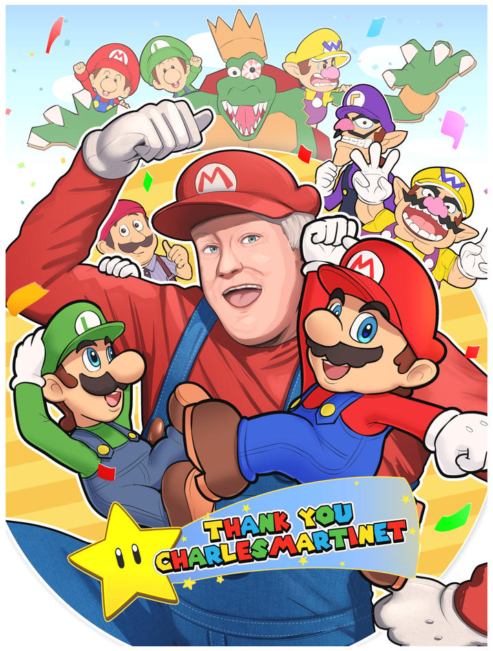 Happy birthday to Charles Martinet!🎉 | Charles Martinet | Know Your Meme