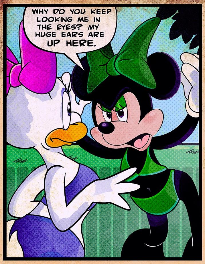 WHY DO YOU KEEP LOOKING ME IN THE EYES? MY HUGE EARS ARE UP HERE.