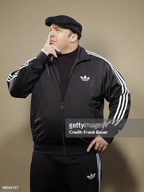 Kevin James in a Tracksuit Reaction Image Kevin James Posting