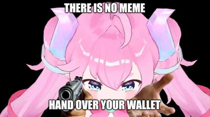 THERE IS NO MEME HAND OVER YOUR WALLET