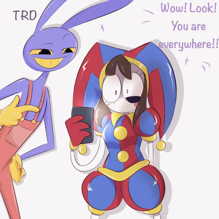 The amazing digital circus rule 34 comic