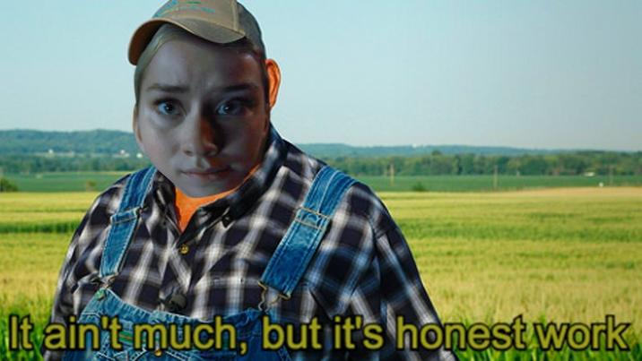 BAKT It ain't much, but it's honest work