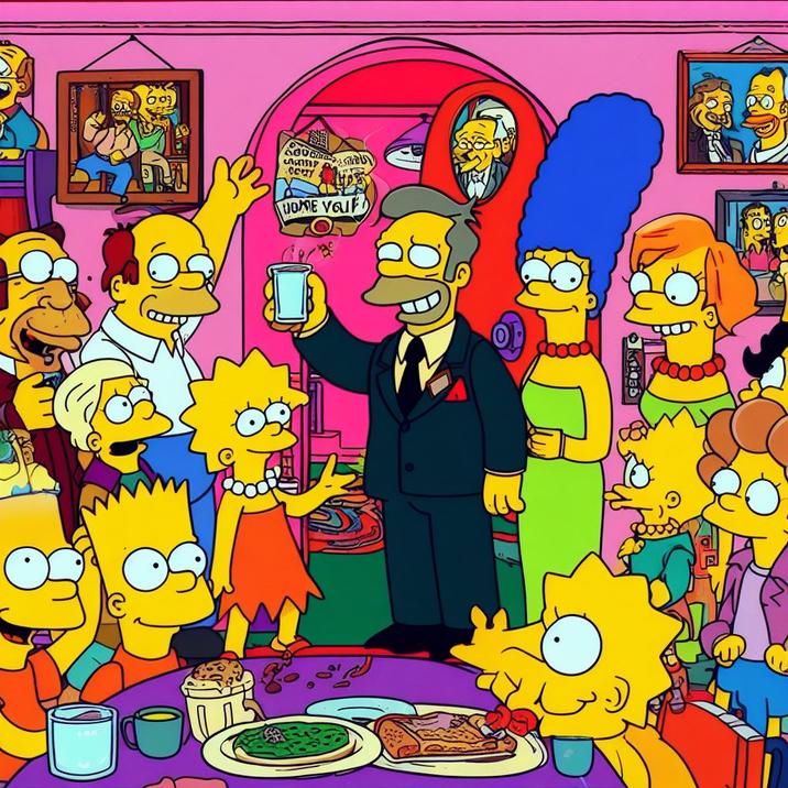 The Lizorg | 90s Simpsons Screencap AI Prompt | Know Your Meme