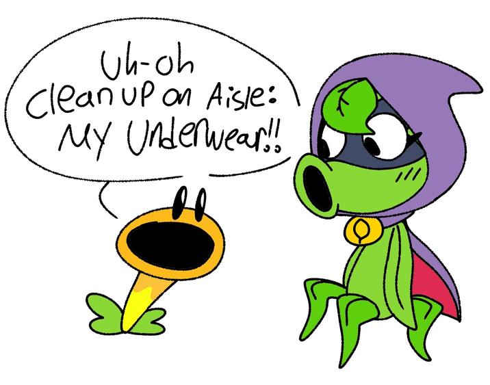 Uh-oh Clean up on Aisle: My Underwear!!