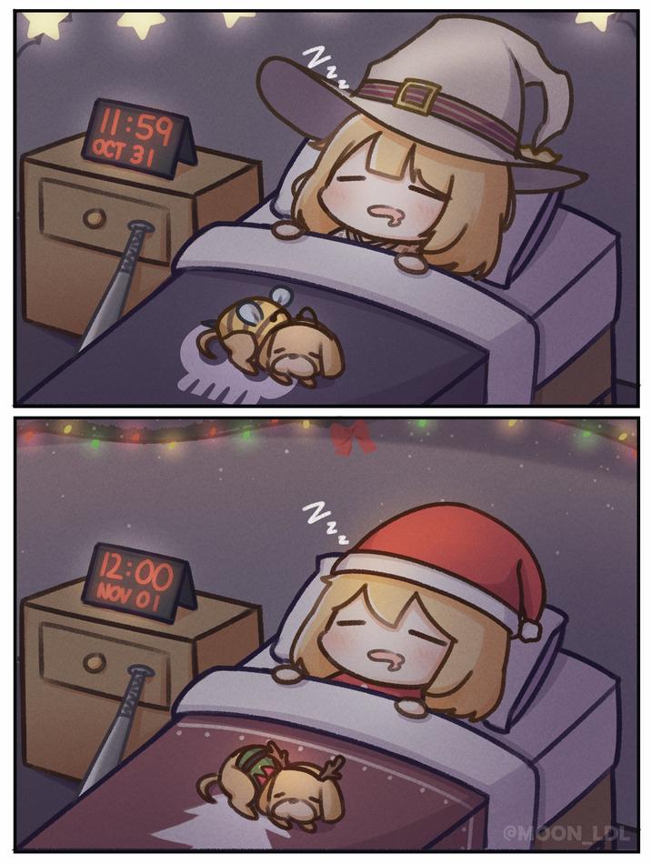 11:59 OCT 31 CASTATAL 12:00 NOV OI Con w N~~ Nvv E G S @MOON LDL