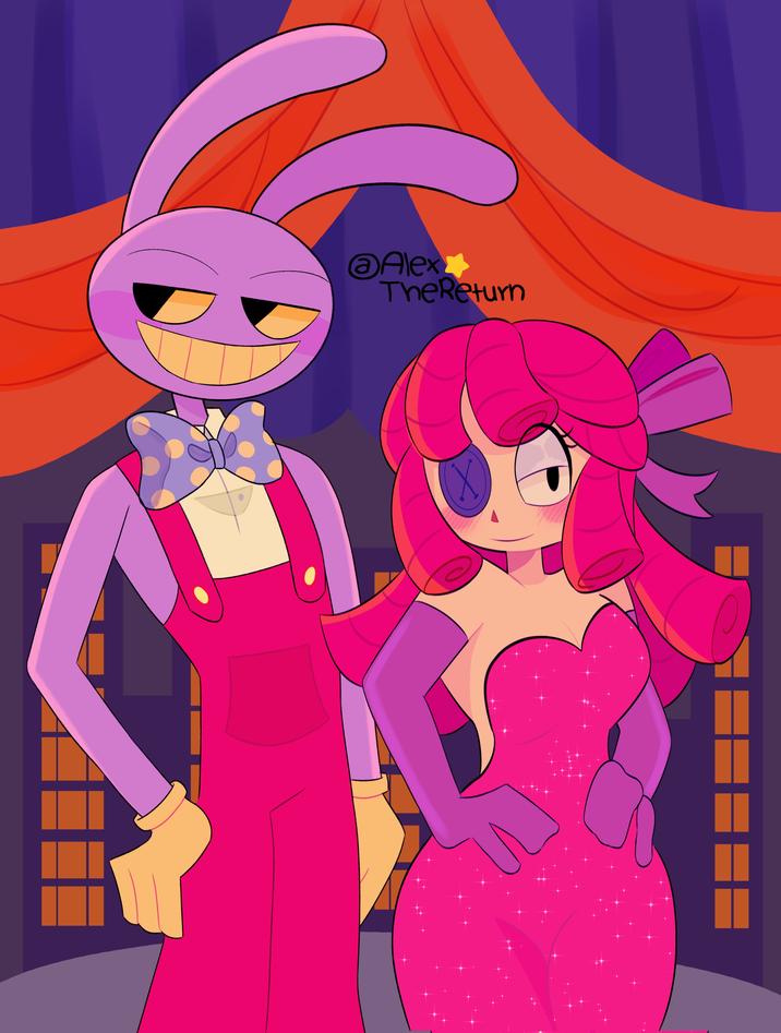 Jax and Ragatha as Roger and Jessica Rabbit?? yESSSSSSSSS 🛐🛐💖💞💖💞💖 | The ...
