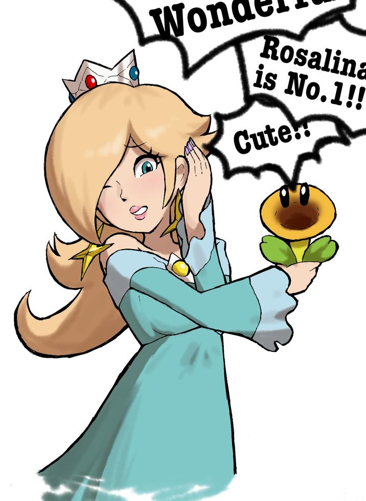 Wo Rosalina is No.1!! Cute!!