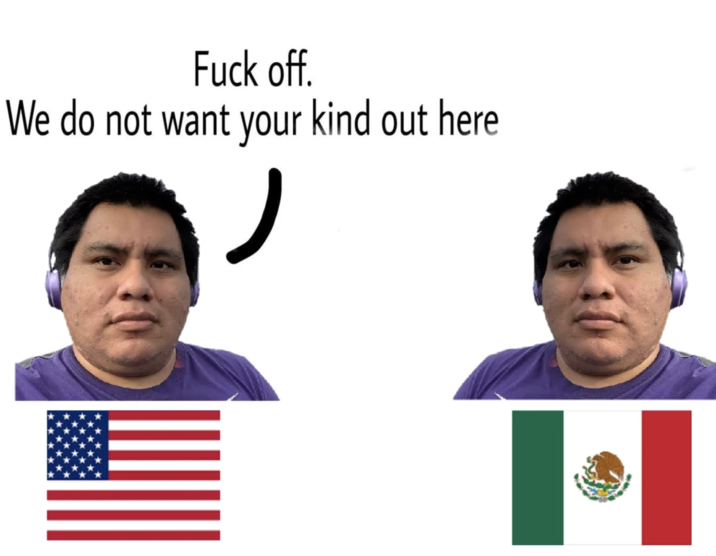 F You We Don t Like Your Kind Here Fuck You We Don t Like Your 