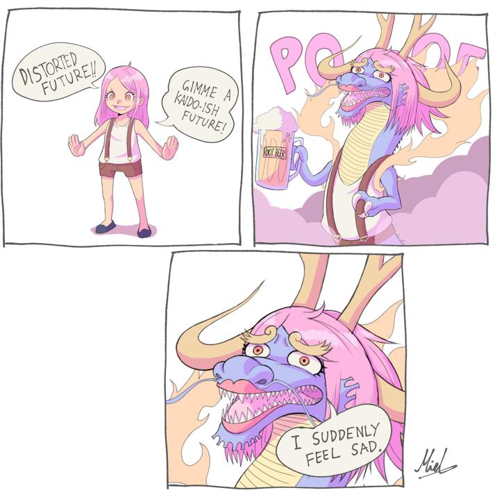 "Reddit source":https://www.reddit.com/r/MemePiece/comments/18f4yci/her_new_powers_the_future_is_now_chapter_1101/