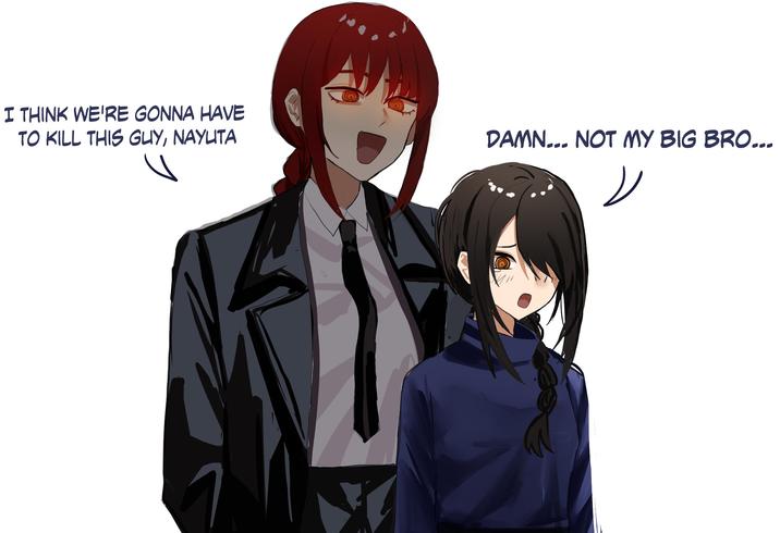 I THINK WE'RE GONNA HAVE TO KILL THIS GUY, NAYUTA DAMN... NOT MY BIG BRO...