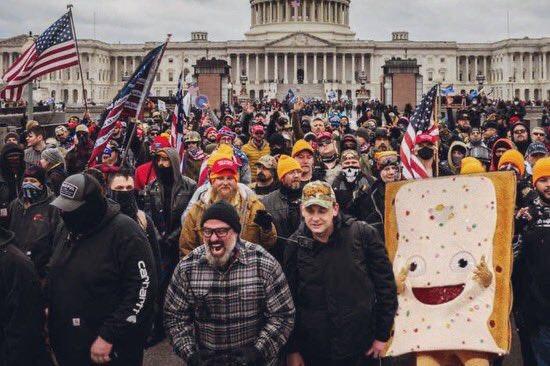 "Whatever you do don’t ask that Pop-Tart what his whereabouts was on January 6th"