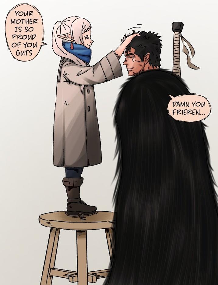 frieren-praises-guts-frieren-beyond-journey-s-end-know-your-meme