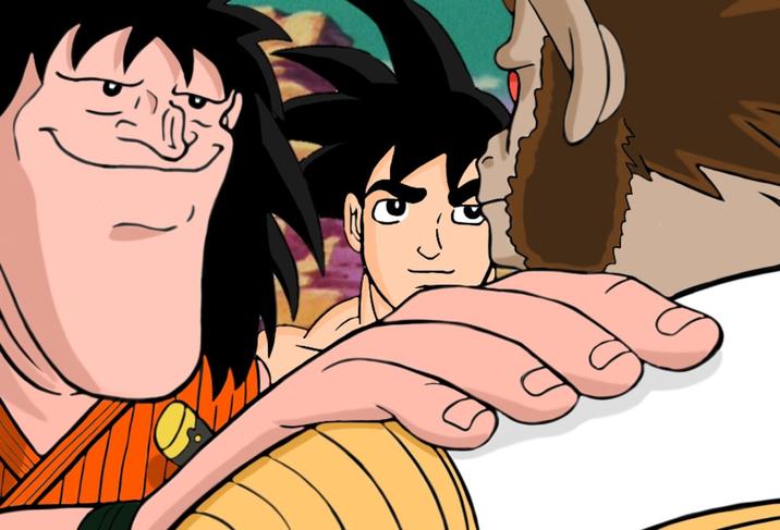 i got yo ass,vegeta | Akakichi no Eleven Redraws | Know Your Meme