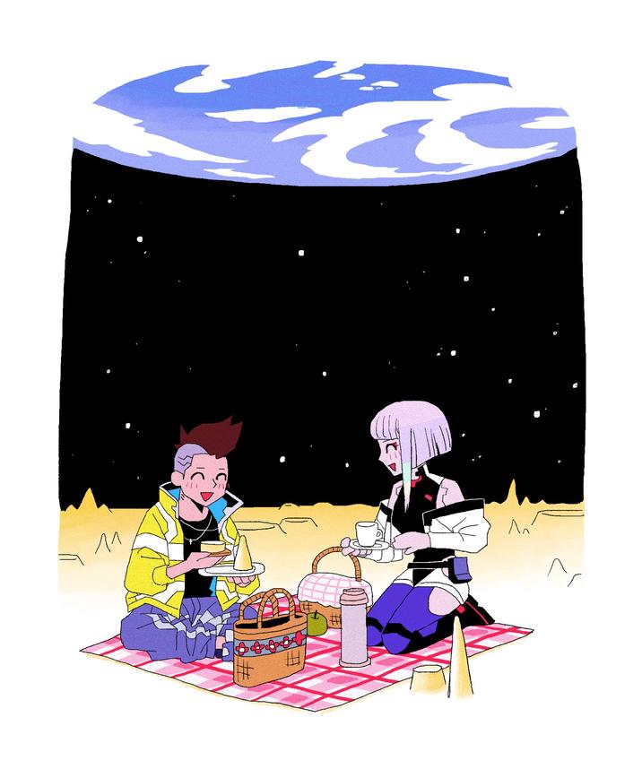 "reposted by Edgerunners official Instagram page":https://www.instagram.com/p/C2kR8FoPImF/