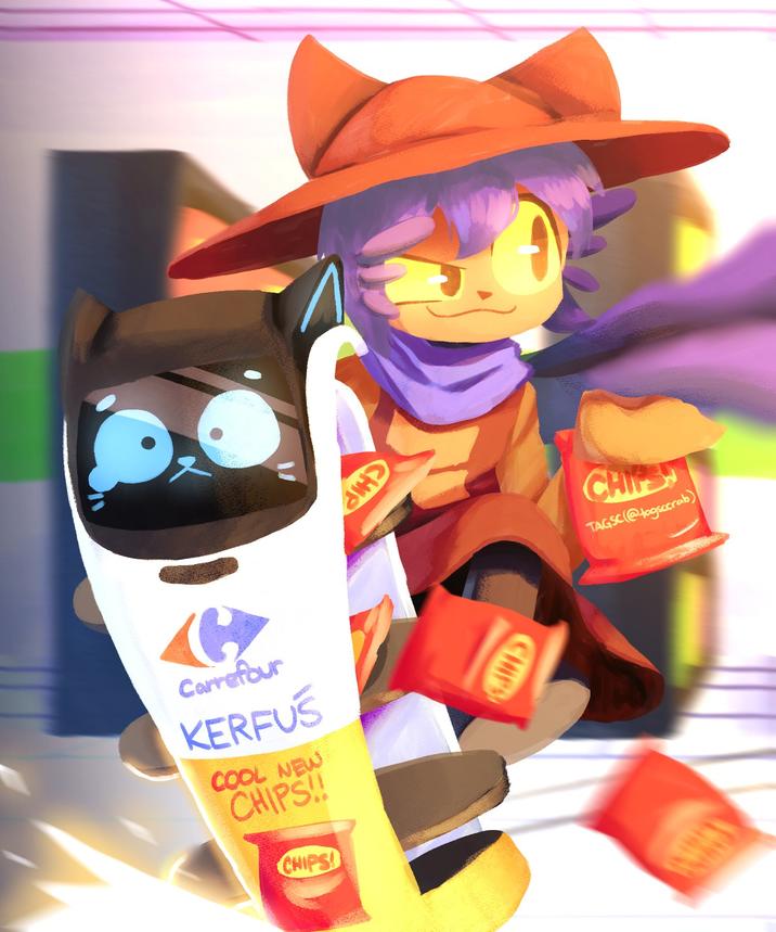 ^ G₂ Carrefour KERFUS COOL NEW CHIPS!! JIH CHIPS! CHIPS CHIPS TAGSC (@tagsccrab) CHING