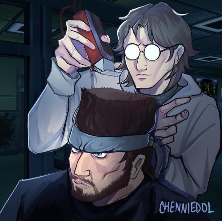 Imagine if solid snake got a LOW TAPER FADE "Low Taper Fade" Art Trend Know Your Meme