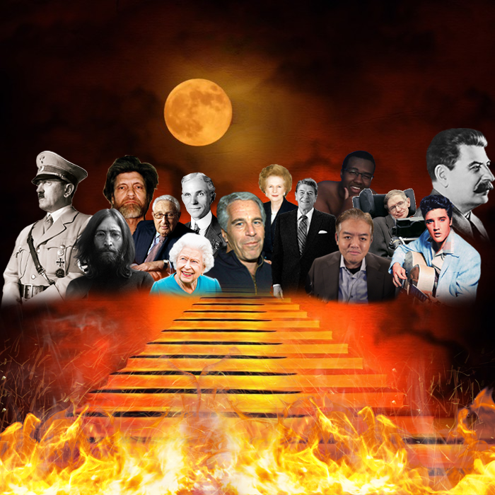 sick of seeing evil people on the heaven image so i made a hell version
- maximilian,Twitter user