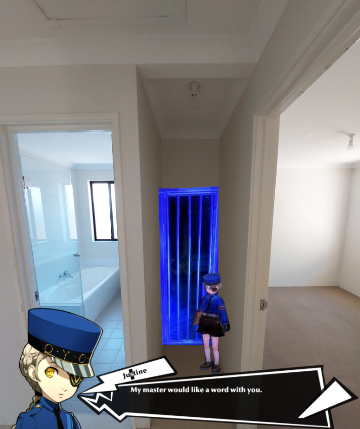 11 Justine My master would like a word with you.