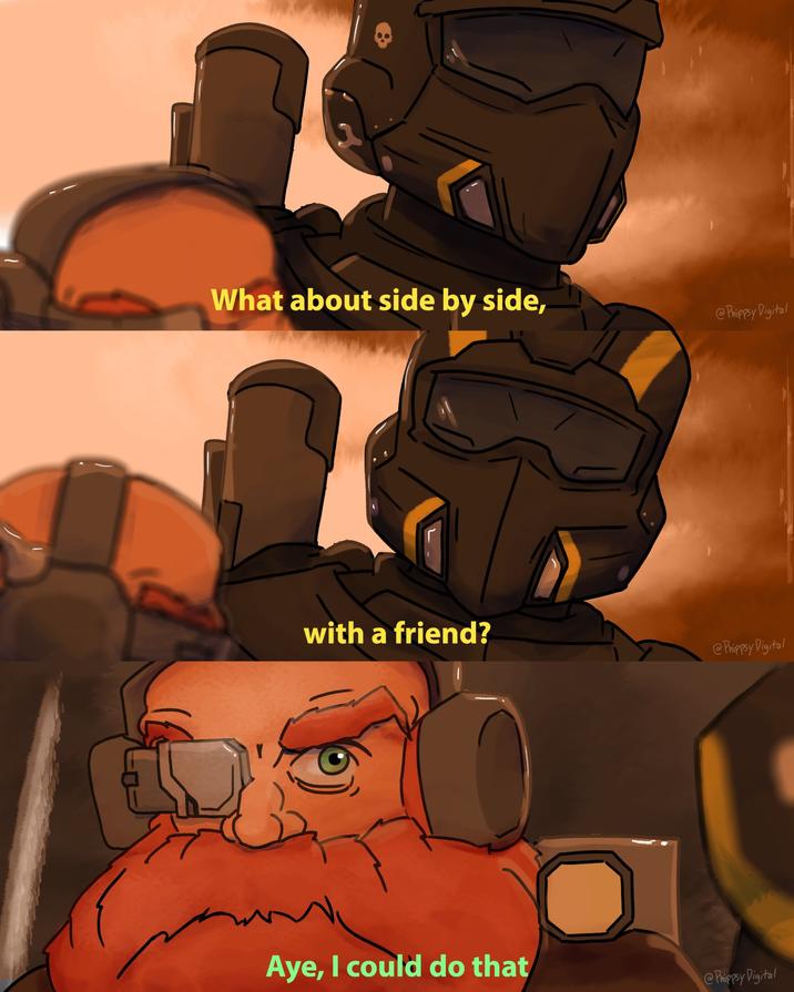 What about side by side, with a friend? Aye, I could do that @Phippsy Digital @Phippsy Digital @Phippsy Digital