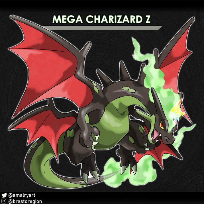 Mega Charizard Z Art Mega Charizard Z Know Your Meme