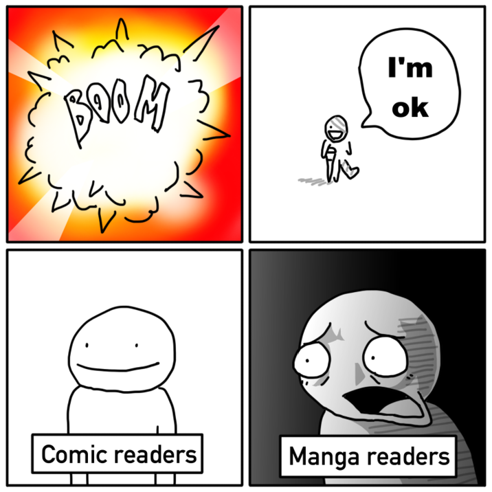 Comic readers vs Manga readers Know Your Meme
