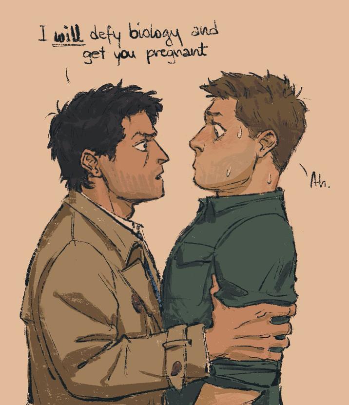 I will defy biology and get you pregnant ver 'Ah.