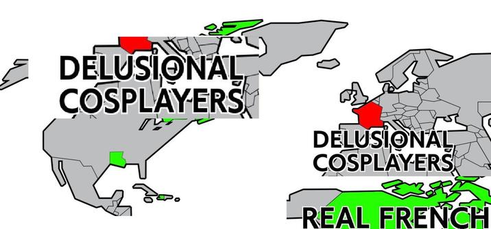 DELUSIONAL COSPLAYERS ¥ DELUSIONAL COSPLAYERS -REAL FRENCH
