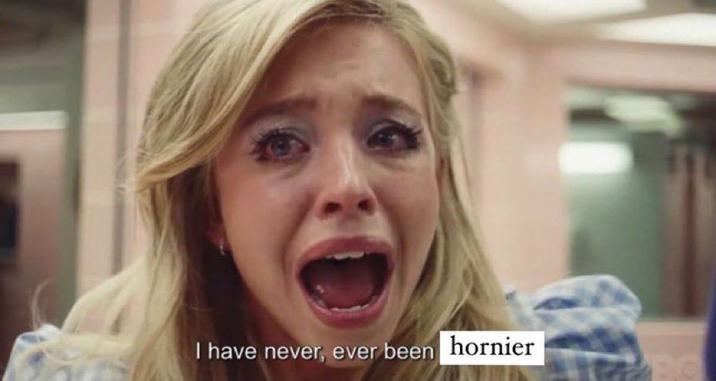 have never, ever been hornier