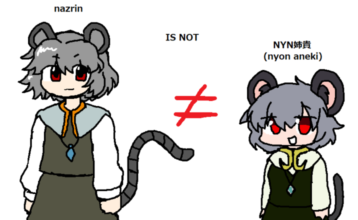 nazrin IS NOT H NYN姉貴 (nyon aneki)