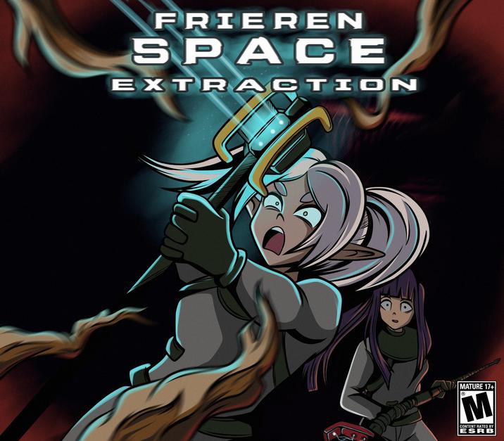 FRIEREN SPACE EXTRACTION MATURE 17+ M CONTENT RATED BY ESRB