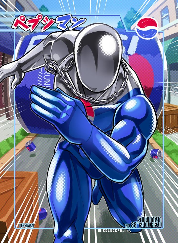 PEPSIMAN STUPIDDE NO.88 SKULLHEAD MIKELUCKAS.net