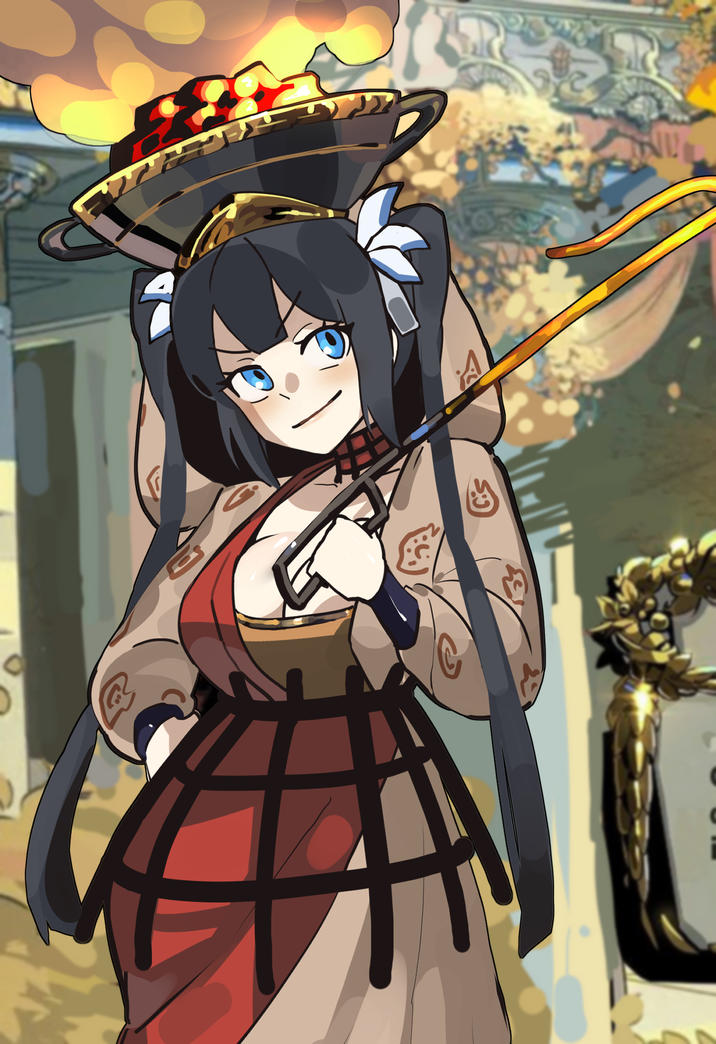 "Hestia looks kinda odd so i fixed her"