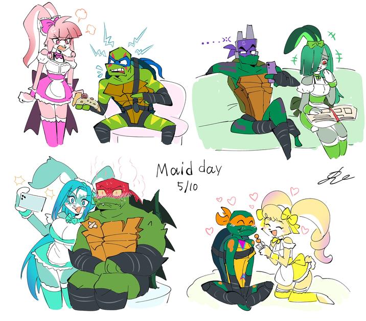 Maid day 5/10 >:< JL 7 Де