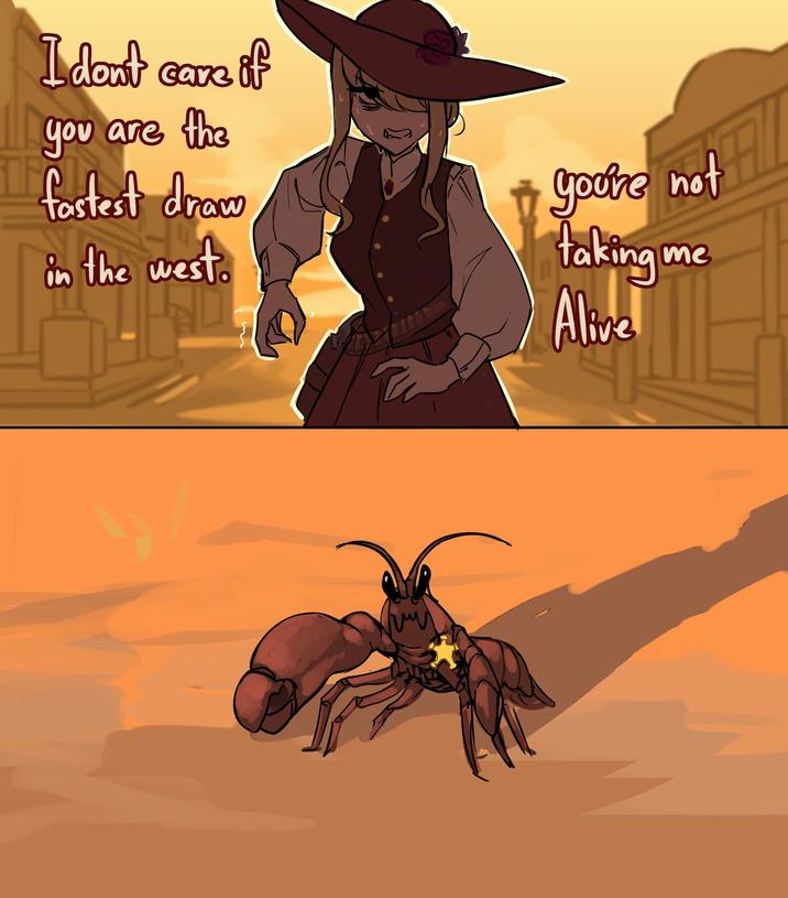 I don't care if you are the fastest draw in the west you've not taking me Alive