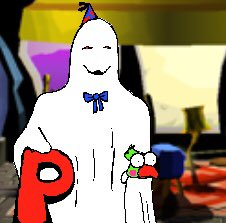 P