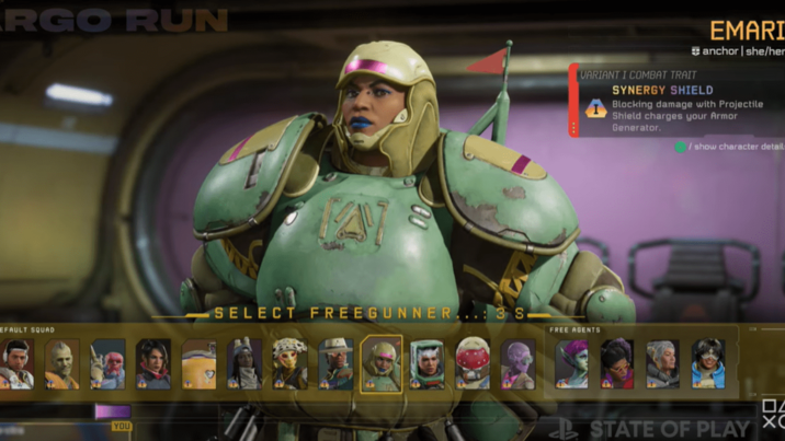 This Is One Of The Characters In The DOA Hero Shooter Concord Concord 
