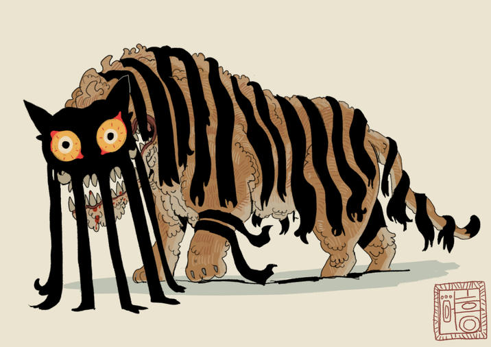꿈에서 본 호랑이
The tiger I saw in my dream yesterday

#characterdesign
11:58 AM · May 28, 2024