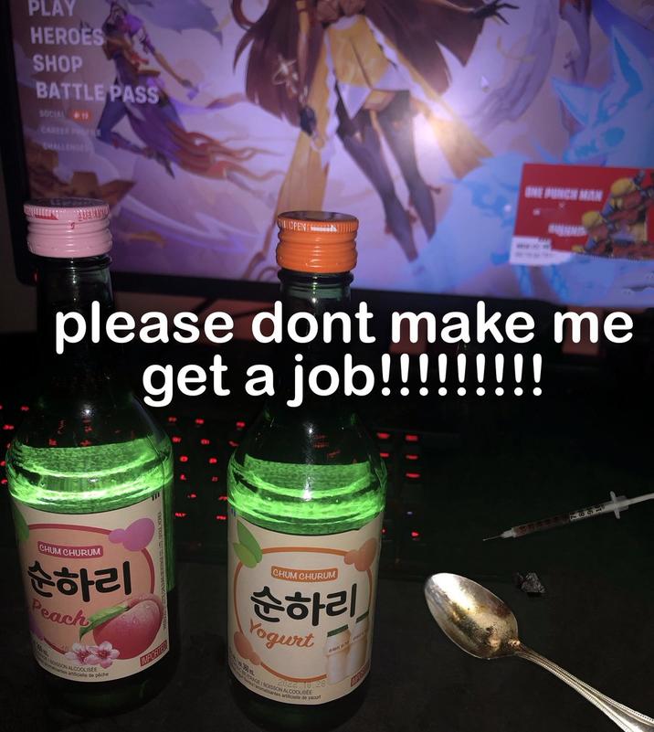 PLAY HEROES SHOP BATTLE PASS SOCIAL 19 CAREER PE CHALLENGES OPEN ONE PUNCH MAN please dont make me get a job!!!!!!!! CHUM CHURUM 순하리 Peach BOSSON ALCOOLISÉE de péche IMPORTED CHUM CHURUM 순하리 Yogurt 0.28 RAGE/BOISSON ALCOOLISÉE 2022.10 aromatisantes artificielle de vapurt 7681