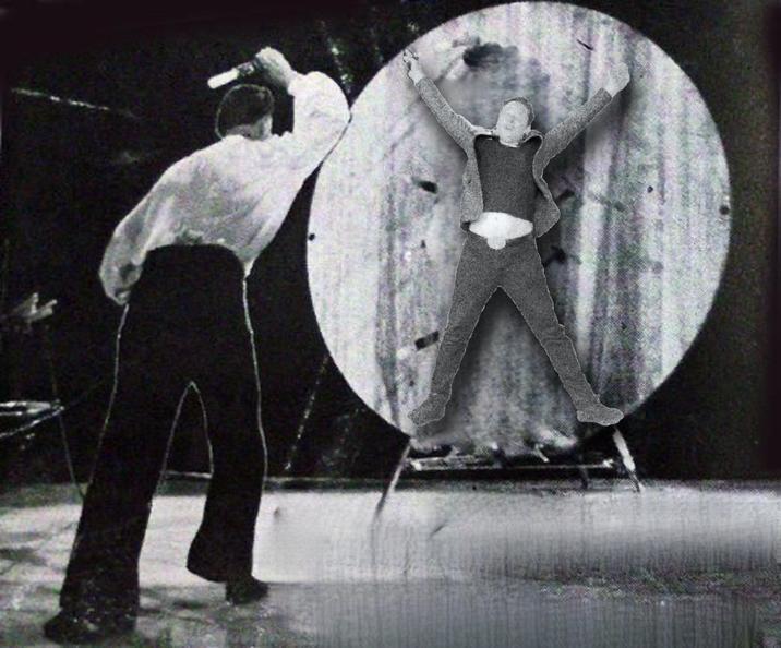 Elon Musk on spinning pinwheel in grayscale | Know Your Meme
