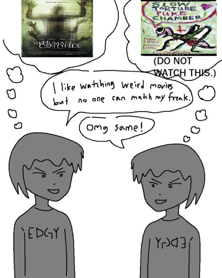 SLOW TORTURE PUKE CHAMBER TKMMIDE Hope LaVay (DO NOT WATCH THIS.) I like watching weird movies but no one can match my freak.) Omg same! 00 оо YEDGY YA