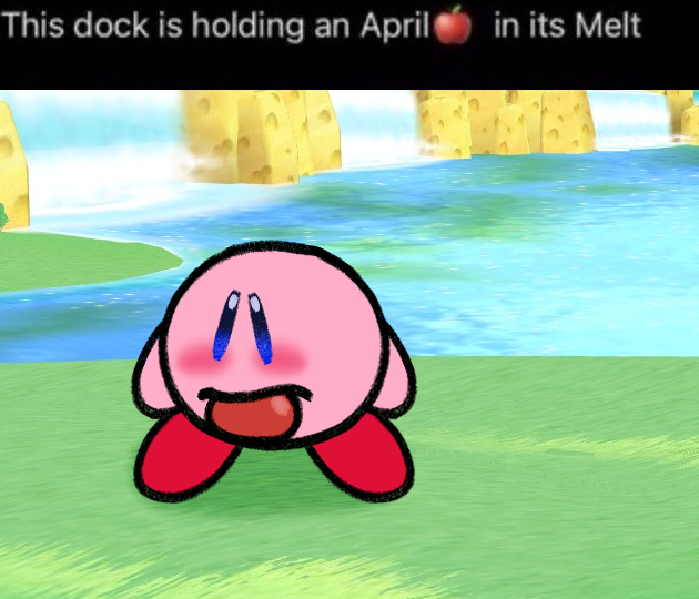 This dock is holding an April in its Melt