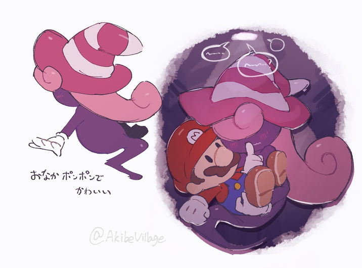 Mario looks so squishy in this one.
