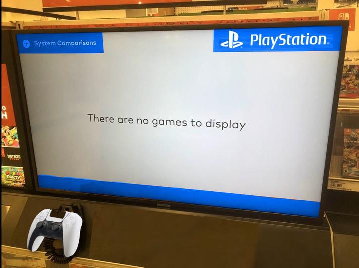 METROID + System Comparisons MARIO'S PARTY Calal PlayStation. ศ. SKART RECOW BLOAD 59 There are no games to display MARIO NS GAME 49.99