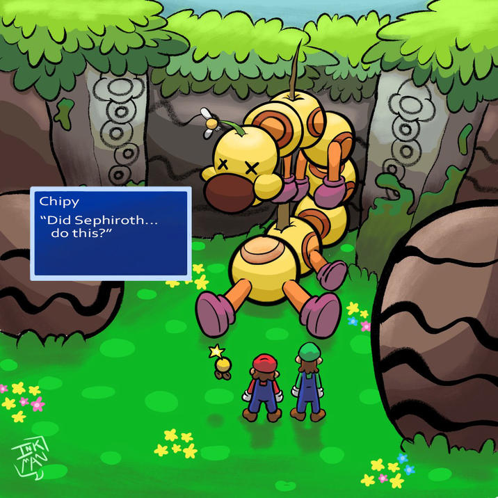 Chipy "Did Sephiroth... do this?”"