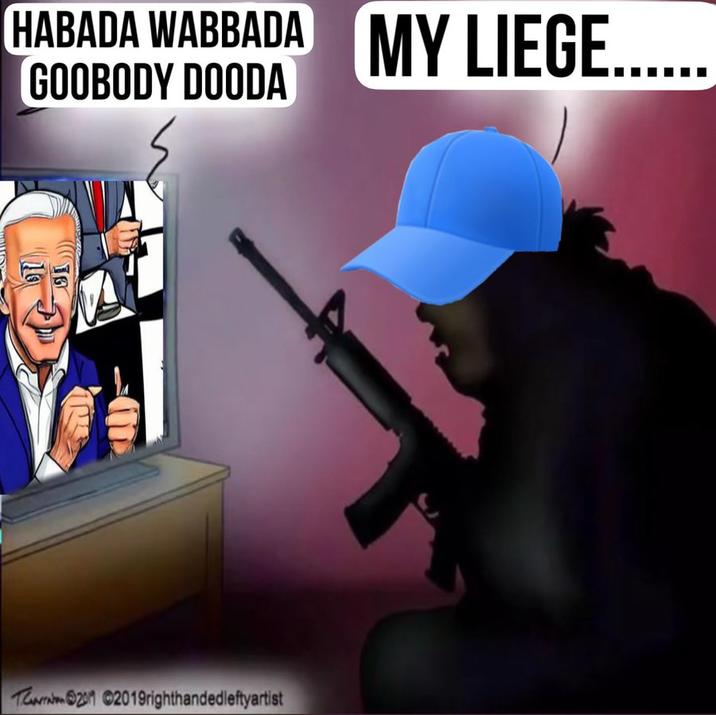 HABADA WABBADA MY LIEGE...... GOOBODY DOODA 16 Tarr 2011 02019righthandedleftyartist