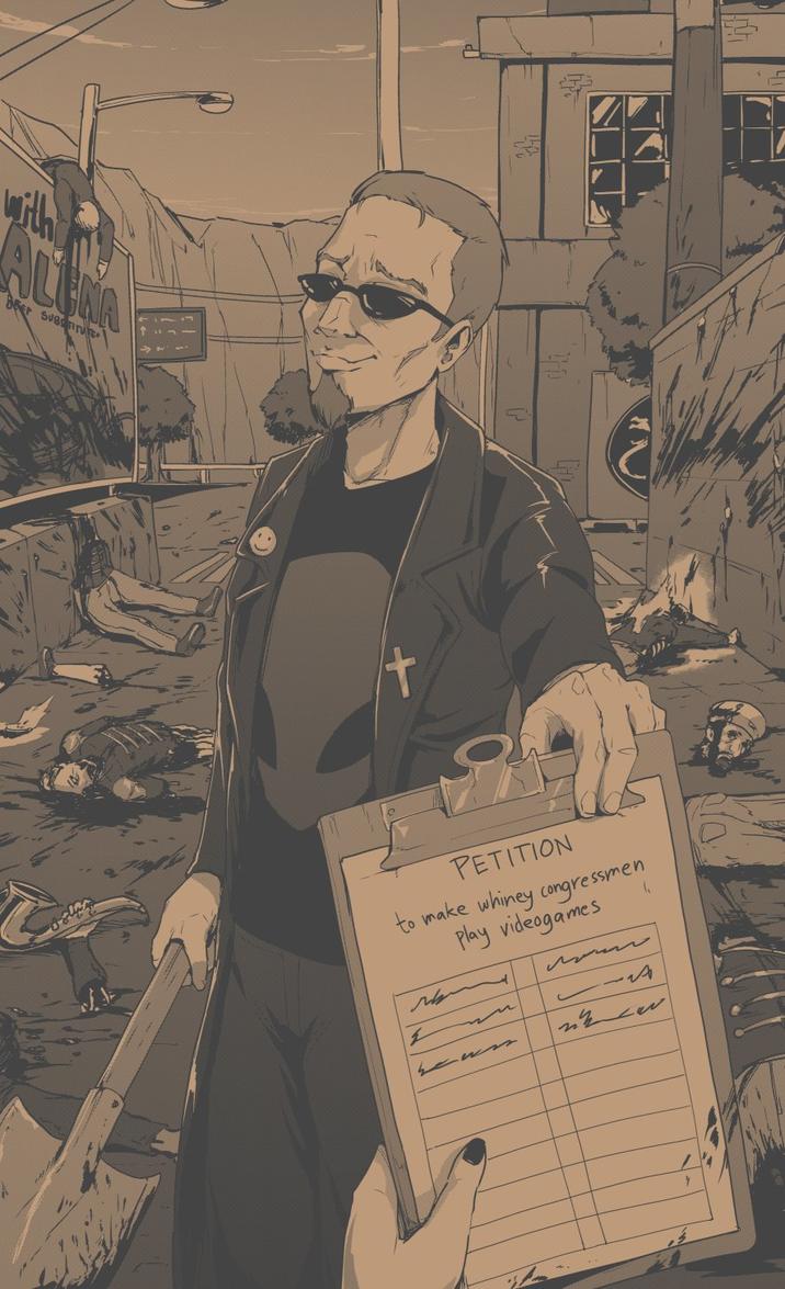 ith BEEP SUBSTITUTE PETITION to make whiney congressmen Play videogames -20