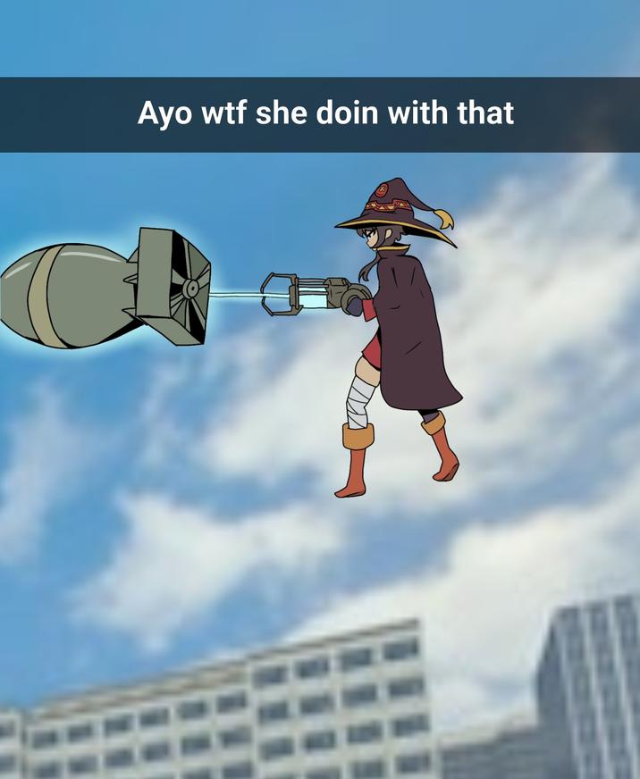 Ayo w-- she doin with that