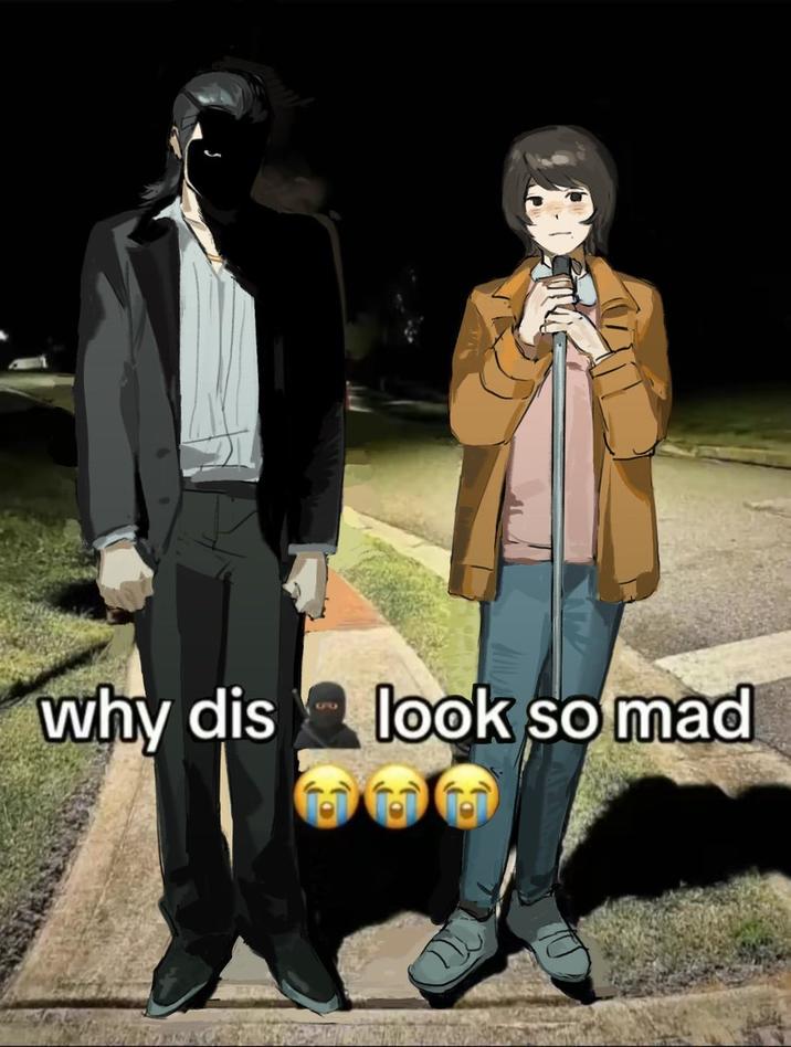 why dis look so mad